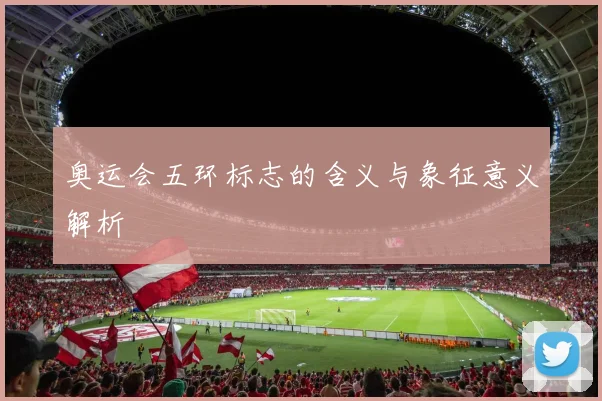 奥运会五环标志的含义与象征意义解析