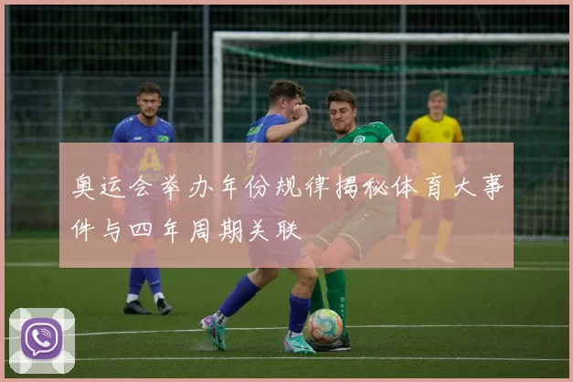 奥运会举办年份规律揭秘体育大事件与四年周期关联